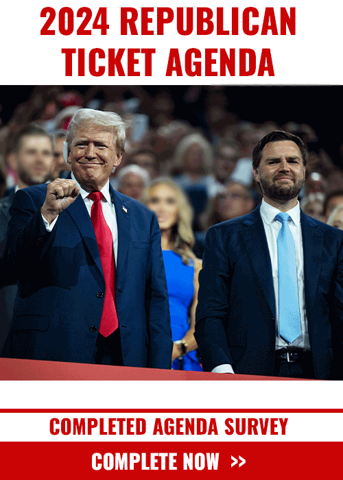 TAKE THE REPUBLICAN TICKET AGENDA
SURVEY >>