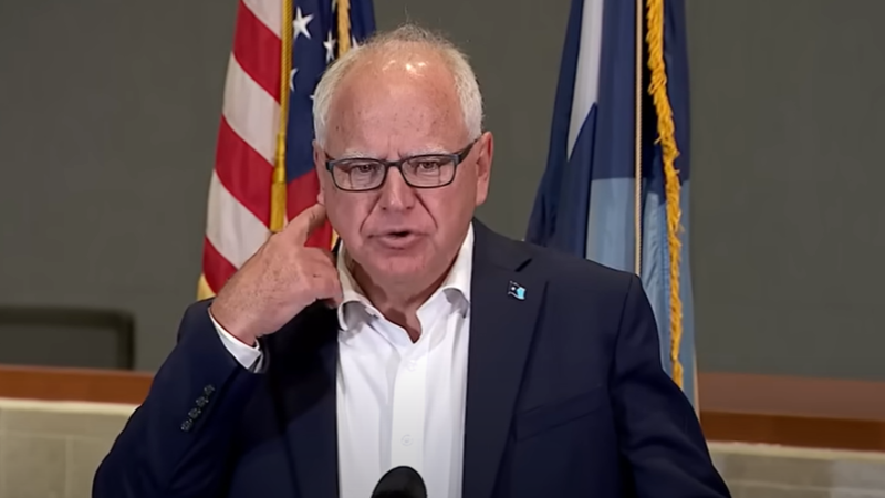 Food pantry in Tim Walz's state caught DISCRIMINATING against people
based on skin color