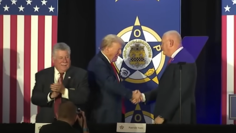 Fake 'Police Leaders' group may want to rethink Harris endorsement
after her campaign donated money to defund the police groups