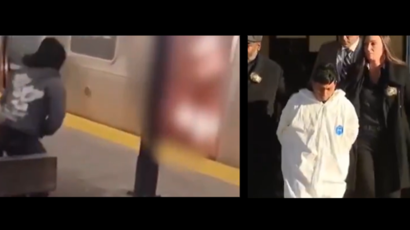 Guatemalan illegal alien now charged in horrific fatal burning of
woman on New York City subway train