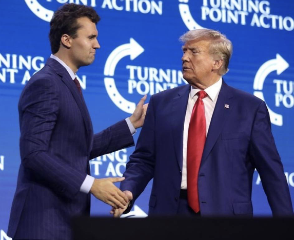 Charlie and
Trump