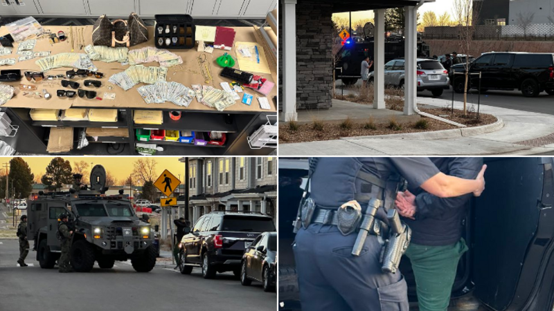DHS, local agencies arrest five Colombian illegal immigrants connected
to a string of burglaries