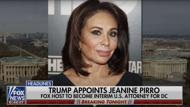 President Trump appoints Judge Jeanine Pirro to lead largest U.S.
Attorney’s Office