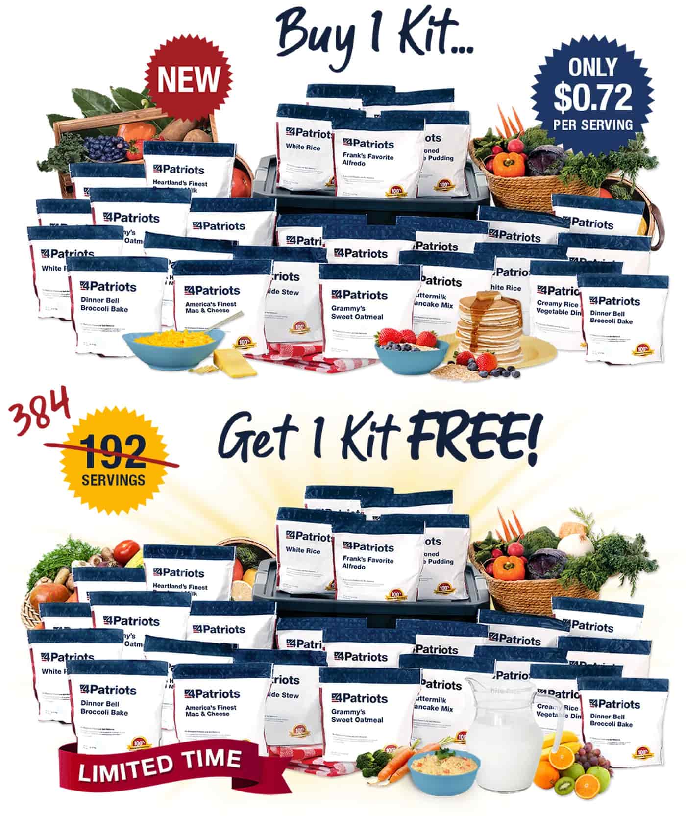 4-Week Buy 1 Get 1 FREE