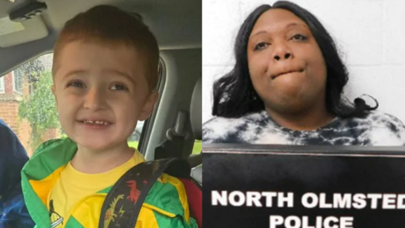 Toddler stabbed to death in random attack outside supermarket; monster
who did it laughs at her arraignment